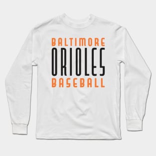 Baltimore ORIOLES Baseball Long Sleeve T-Shirt